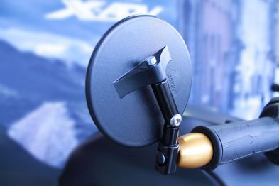 Motorrad-Spiegel Lenkerende mit Klapparm